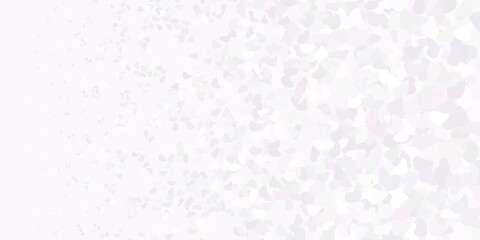 Light purple vector background with random forms.