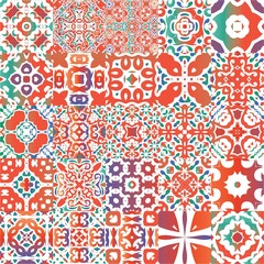 Decorative color ceramic talavera tiles.