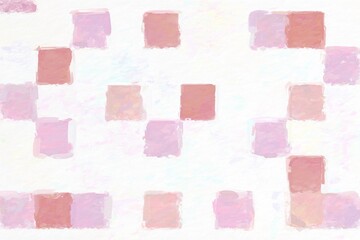 colorful abstract mosaic with a rough texture background. Sweet color square pattern background. Picture for creative wallpaper or design art work. Backdrop have copy space for text.