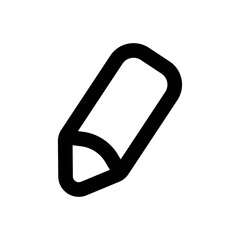 Pencil Line Icon - Vector Illustration