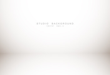 Abstract luxury empty pastel brown gradient with border brown vignette, Studio backdrop display of product, Business backdrop. Vector Illustration.