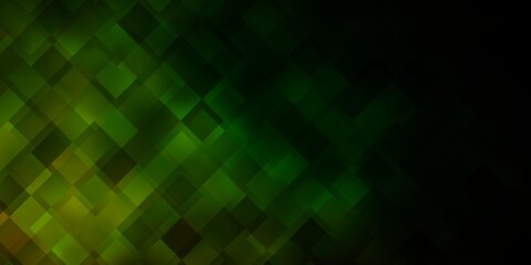 Dark Green, Yellow vector layout with lines, rectangles.