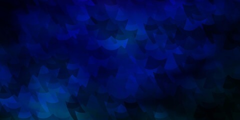 Fototapeta premium Dark Multicolor vector background with rectangles.