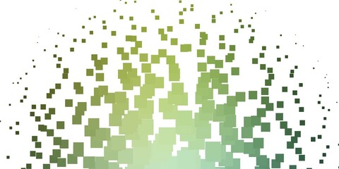 Light Blue, Green vector background in polygonal style. Abstract gradient illustration with colorful rectangles. Modern template for your landing page.