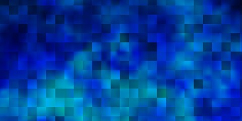 Light BLUE vector background in polygonal style.