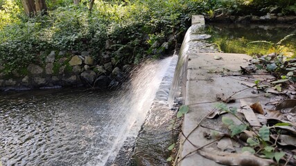 waterfall in the park
