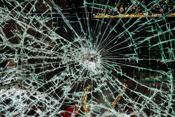 Obraz premium Broken glass
