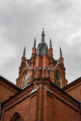 Fototapeta premium The Cathedral of the Immaculate Conception of the Holy Virgin Mary in Moscow