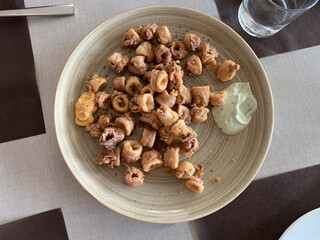 BREADED SQUID DISH I