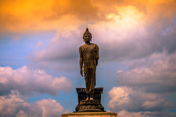 Phutthamonthon Isan-Khon Kaen:16 June2020,Atmosphere within the religious tourist attraction,There...