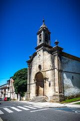 Fototapeta na wymiar ciudad histórica y monumental en Galicia de Lugo España