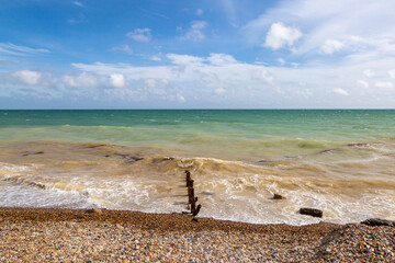 Climping Beach in West Sussex