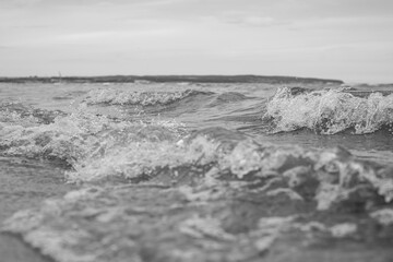 small waves at the beach