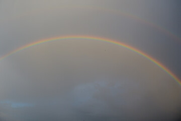 doppelte Regenbogen