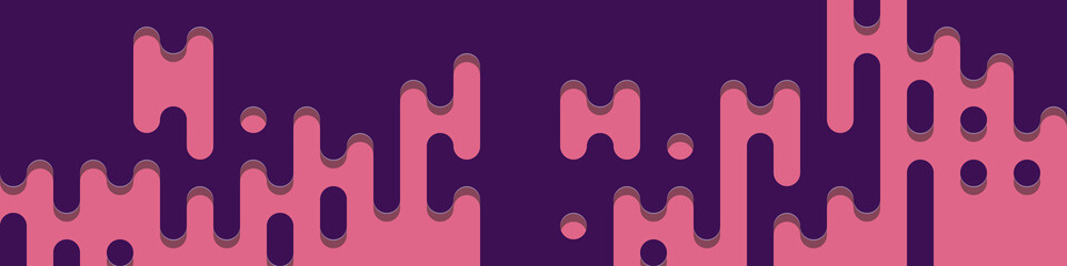 Abstract Rounded Color Lines halftone transition background illustration