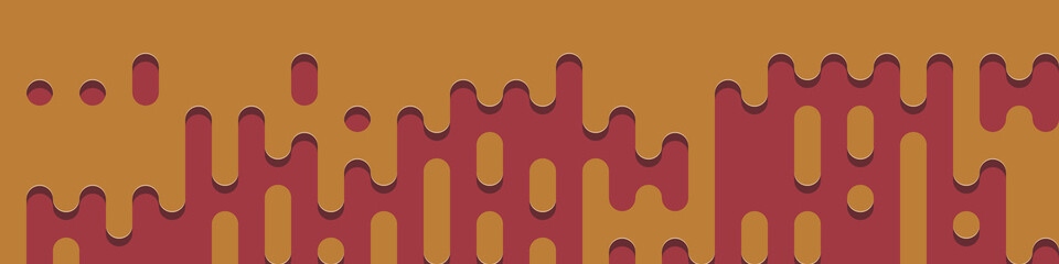 Abstract Rounded Color Lines halftone transition background illustration