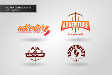 Adventure Logo Set Templates