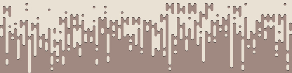 Abstract Rounded Color Lines halftone transition background illustration