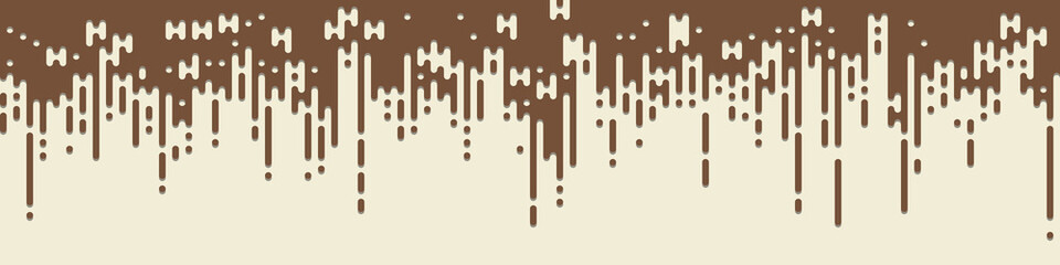 Abstract Rounded Color Lines halftone transition background illustration