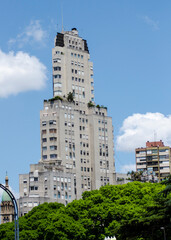 The Kavanagh Building is a famed skyscraper in Retiro, Buenos Aires.