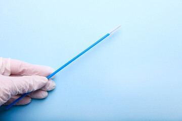 Disposable gynecological brush for smear