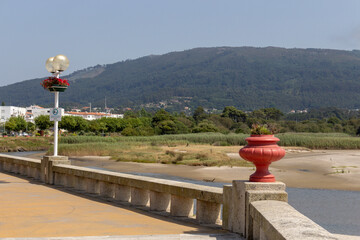 Vila Praia de Ancora / Caminha / Portugal - July 8, 2020: Vila Praia de Áncora is a little...