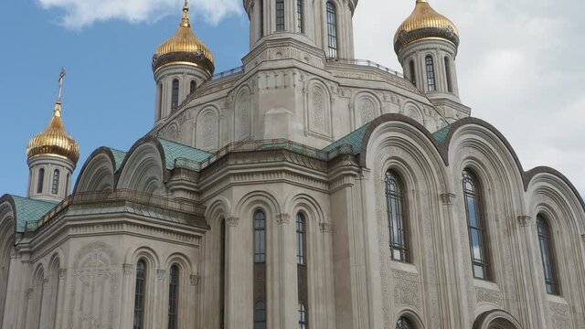 Sretensky Monastery, a christian orthodox church. New Martyrs and Confessors of the Russia cathedral.