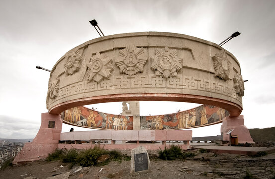 Zaisan memorial in Ulaanbaatar, Mongolia