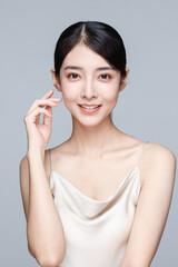 Portrait Of Beautiful Woman in Studio