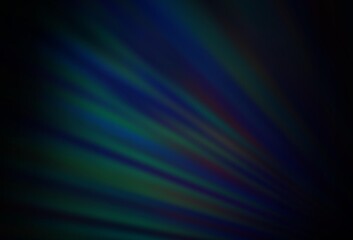 Obraz premium Dark BLUE vector backdrop with long lines.