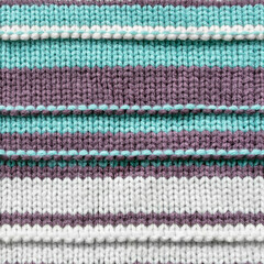Fototapeta premium Seamless knitted texture