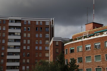 Building in a neighborhood of Bilbao