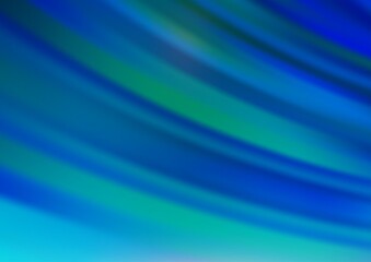 Light BLUE vector background with straight lines. Decorative shining illustration with lines on abstract template. Pattern for websites, landing pages.