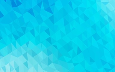 Obraz premium Light BLUE vector blurry triangle pattern. An elegant bright illustration with gradient. Elegant pattern for a brand book.