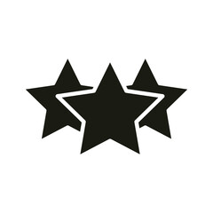 mobile application favourite web button menu digital silhouette style icon