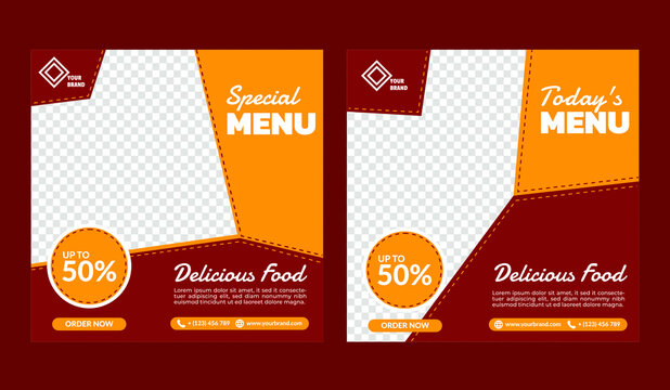 Fast Food Offer Social Media Post