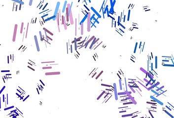 Light Blue, Red vector background with straight lines.