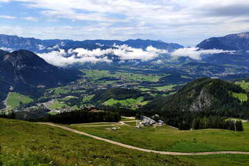 Fototapeta premium Beautiful apline panorama, Berchtesgaden, Germany