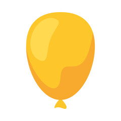 balloon helium float isolated icon