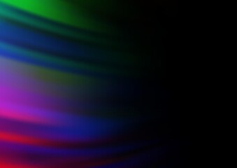 Dark Multicolor, Rainbow vector blurred background. A completely new color illustration in a bokeh style. Brand new style for your business design.