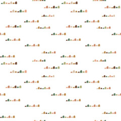 baby seamless pattern with map of the world