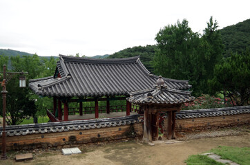 Fototapeta na wymiar South Korea Dodongseowon Confucian Academy