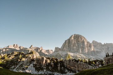 Fototapeta na wymiar The Italian Dolomites