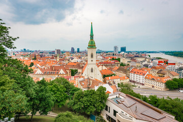 Obraz premium Saint Martin Cathedral in Bratislava, Slovakia.
