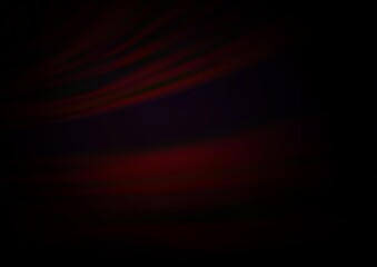 Dark Black vector blurred shine abstract background. Modern geometrical abstract illustration with gradient. Brand new style for your business design.