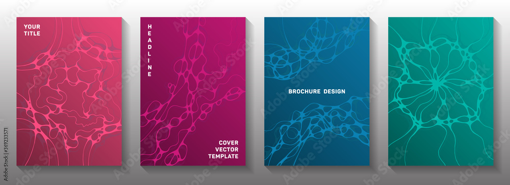 Wall mural artificial intelligence concept abstract vector