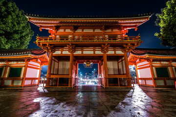 Yasaka Shrine by night