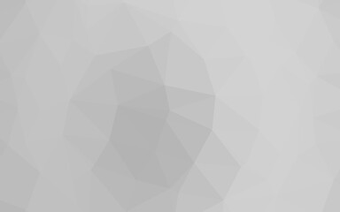 Light Silver, Gray vector abstract polygonal texture. Shining colored illustration in a Brand new style. Brand new style for your business design.