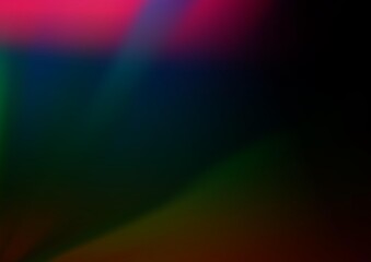 Dark Multicolor, Rainbow vector blurred bright pattern. An elegant bright illustration with gradient. The best blurred design for your business.