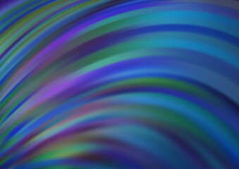 Fototapeta premium Light BLUE vector background with liquid shapes. A completely new color illustration in marble style. Textured wave pattern for backgrounds.